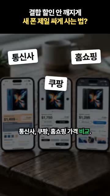 비교 화면